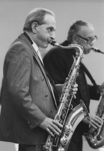 Bobby Wellins and Bob Wilber, Cleethorpes Jazz Festival, 2007. Creator: Brian Foskett.