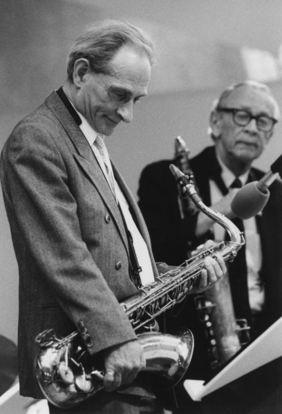 Bobby Wellins and Bob Wilber, Cleethorpes Jazz Festival, 2007. Creator: Brian Foskett.