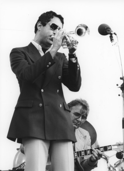 Dick Sudhalter and Bucky Pizzarelli, Capital Radio Jazz Festival, London, 1979. Creator: Brian Foskett.