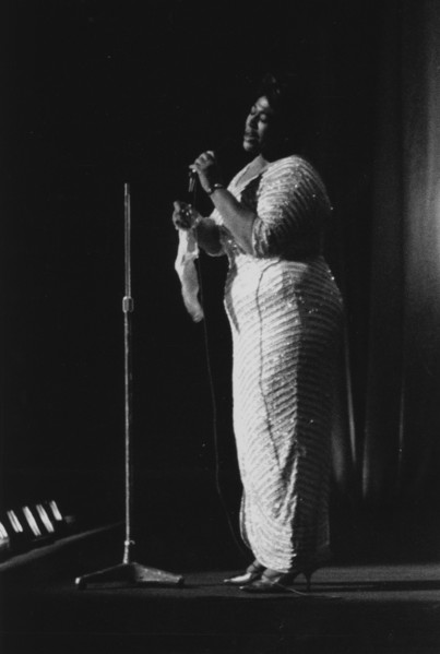 Ella Fitzgerald, London, 1963. Creator: Brian Foskett.