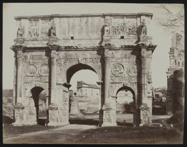 Arch of Constantine, Rome, c1858. Creator: Jane Martha St. John.