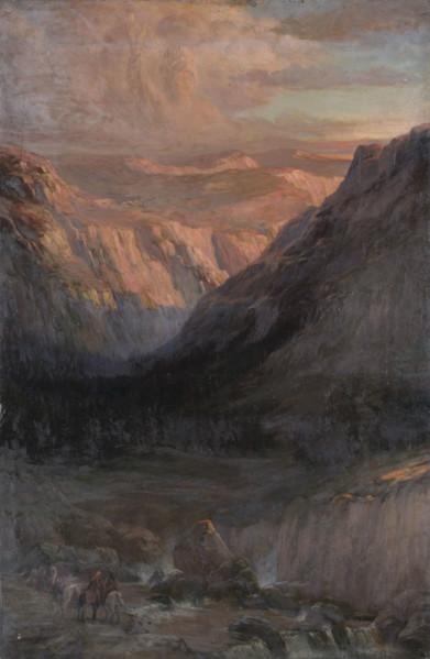Mountain Landscape, c1900-1930s. Creator: Arthur George Walker.