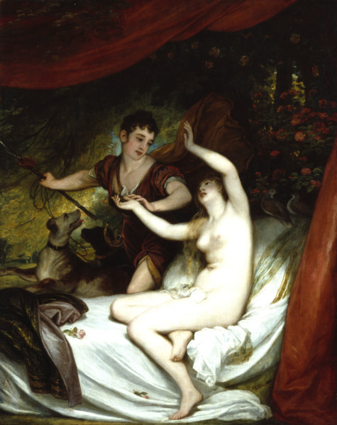 Venus and Adonis, 1808. Creator: Thomas Phillips.
