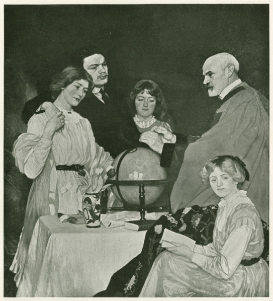 The Celestial Globe, 1911. Creator: William Strang.