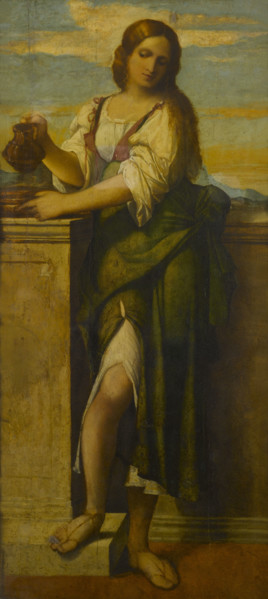 Temperance, early 16th century. Creator: Jacopo Palma il Vecchio.
