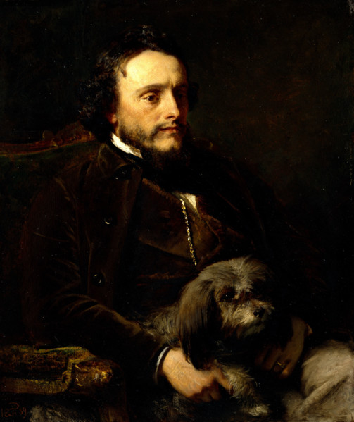Portrait of Augustus Leopold Egg, R.A., 1859. Creator: John Phillip.