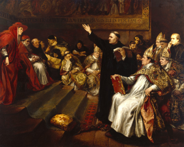 Convocation of Clergy, 1870. Creator: Sir John Gilbert.