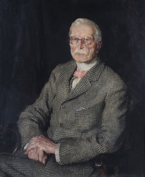 Portrait of Captain Adrian Jones, 1932. Creator: Thomas Cantrell Dugdale.