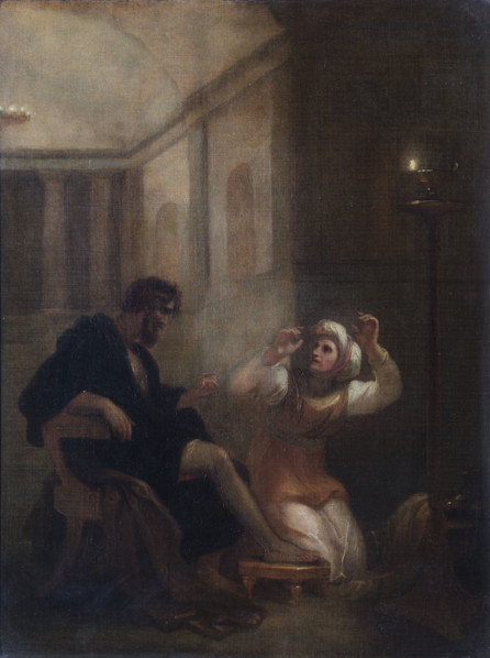 Ulysses discovered by his Nurse, (1810?). Creator: Robert Smirke.