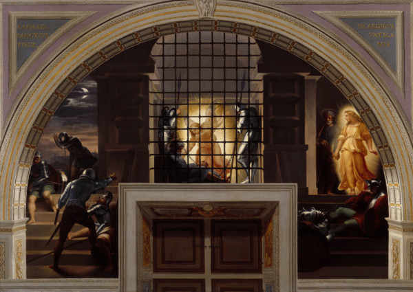 The Liberation of St Peter, late 18th century. Creator: Giuseppe Cades.
