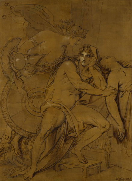 Thetis bringing the Armour to Achilles, 1805. Creator: Benjamin West.