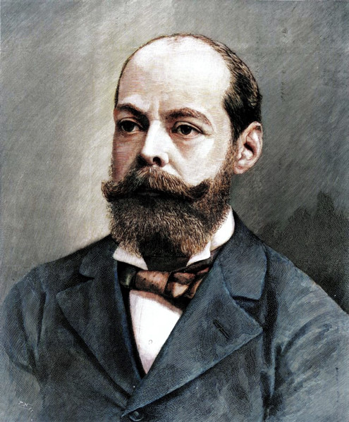The Right Hon. Lord Randolph Henry Spencer Churchill, P.C., M.P., 1895. Creators: Unknown, P Naumann.