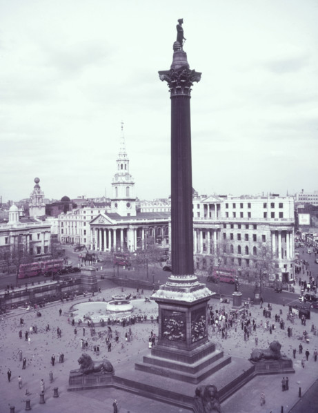 Trafalgar Square, London, c1955. Creator: Arthur Charles Kirby Ware.