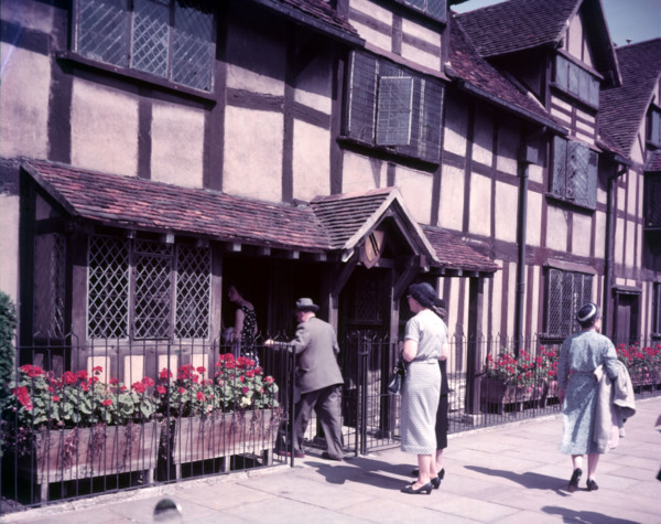Shakespeare's birthplace, Stratford-on-Avon, Warwickshire, c1955.  Creator: Arthur Charles Kirby Ware.