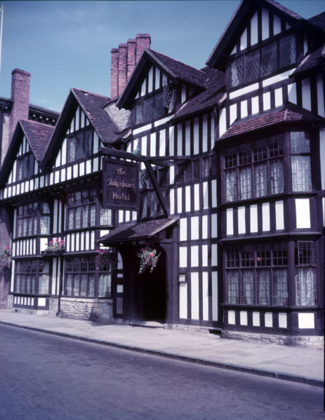 The Shakespeare Hotel, Chapel Street, Stratford-on-Avon, Warwickshire, c1955.  Creator: Arthur Charles Kirby Ware.