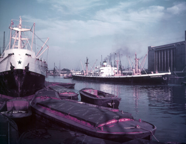 Victoria Dock, London, c1955. Creator: Arthur Charles Kirby Ware.
