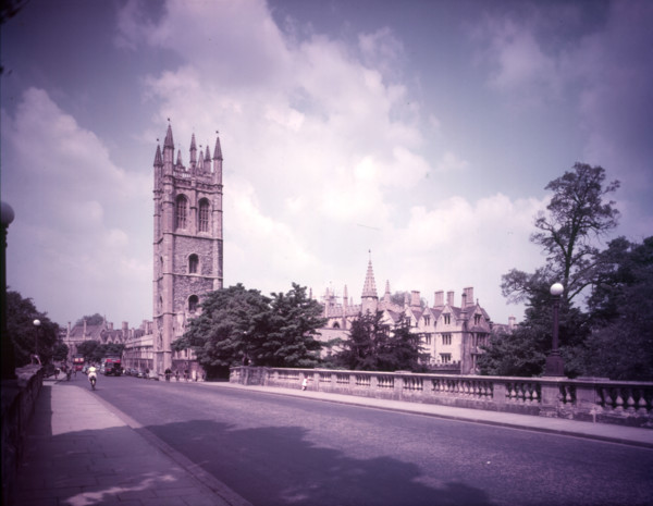 Magdalen College and Great Tower, Oxford, c1955.   Creator: Arthur Charles Kirby Ware.