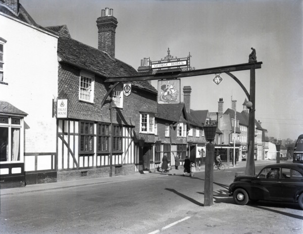 George Hotel, Crawley, Sussex, c1955. Creator: Arthur Charles Kirby Ware.