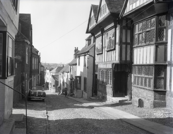 Mermaid Row, Rye, Sussex, c1955. Creator: Arthur Charles Kirby Ware.