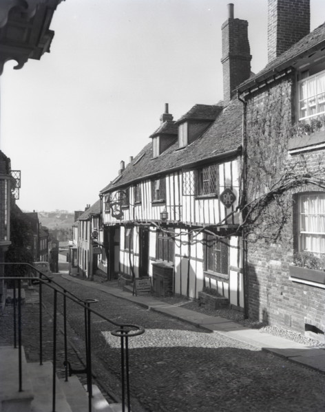 Mermaid Row, Rye, Sussex, c1955. Creator: Arthur Charles Kirby Ware.
