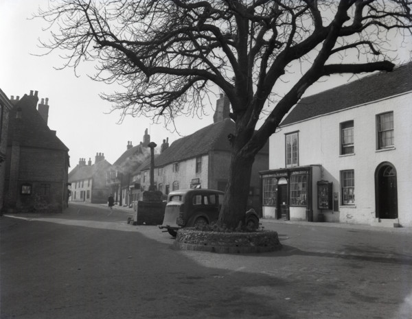 Market Cross, Alfriston, Sussex, c1955.  Creator: Arthur Charles Kirby Ware.