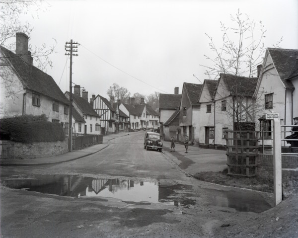The ford, Kersey, Suffolk, c1955.  Creator: Arthur Charles Kirby Ware.