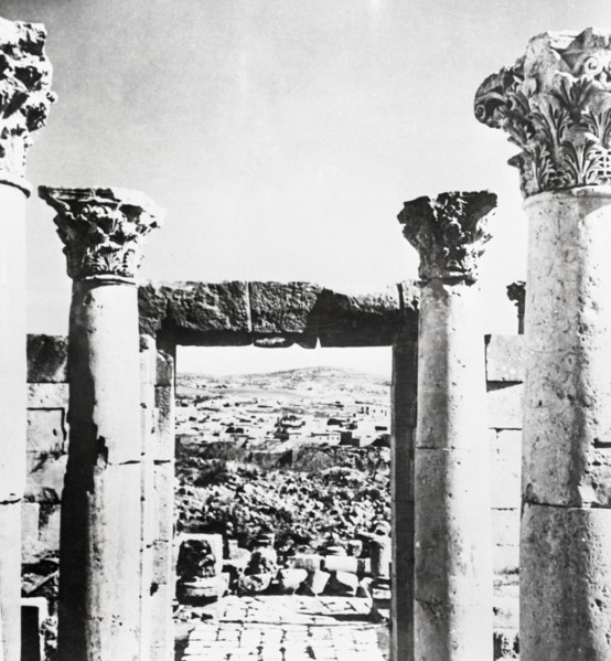 Temple of Old Corinth, Greece, c1955. Creator: Arthur Charles Kirby Ware.
