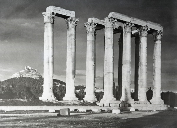 Temple of Zeus (Jupiter), Athens, Greece, c1955. Creator: Arthur Charles Kirby Ware.
