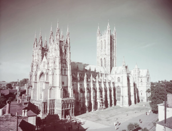 Canterbury Cathedral, Kent, c1955.  Creator: Arthur Charles Kirby Ware.