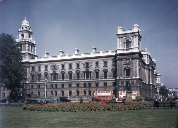 Government offices, Parliament Square, London, c1955.  Creator: Arthur Charles Kirby Ware.