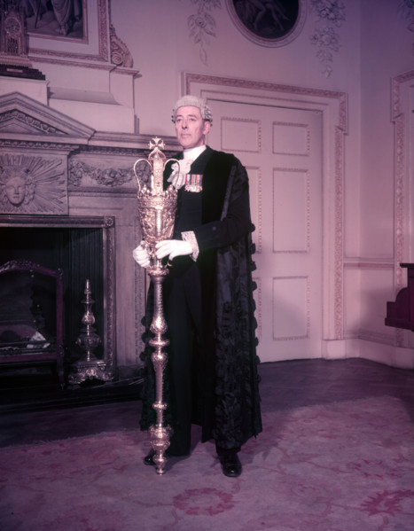 Second Esquire Commander J.R. Poland R.N., Lord Mayor's Household Officers, London, c1953.  Creator: Arthur Charles Kirby Ware.