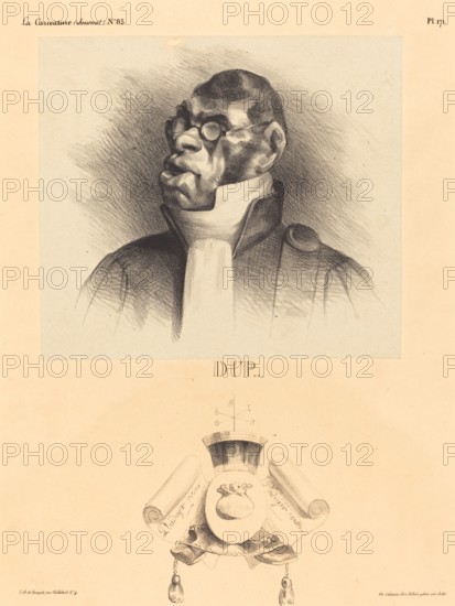Dup..., 1832. Creator: Honore Daumier.