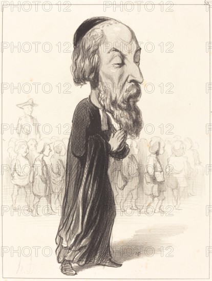 A. Fréd. Pierre comte de Falloux, 1849. Creator: Honore Daumier.