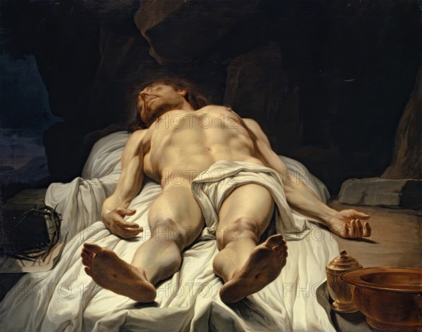 The Dead Body of Christ, 1779. Creator: Johann Melchior Wyrsch.