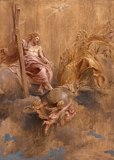 The Holy Trinity, 1616. Creator: Peter Paul Rubens.
