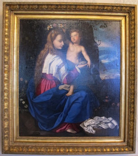 Allegory of the Christian Church, 1601. Creator: Alessandro Allori.