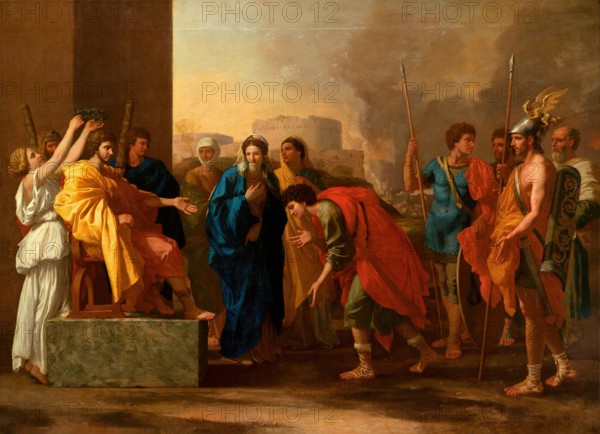 The Continence of Scipio, 1640. Creator: Nicolas Poussin.