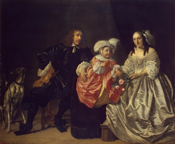 Family Portrait, 1652. Creator: Bartholomeus van der Helst.