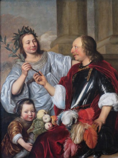 Allegorical Family Portrait, 1670. Creator: Jan de Bray.