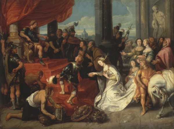 The Magnanimity of Scipio Africanus, 1641. Creator: Simon de Vos.