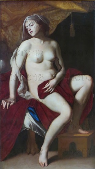 The Death of Cleopatra, 1630. Creator: Massimo Stanzione.