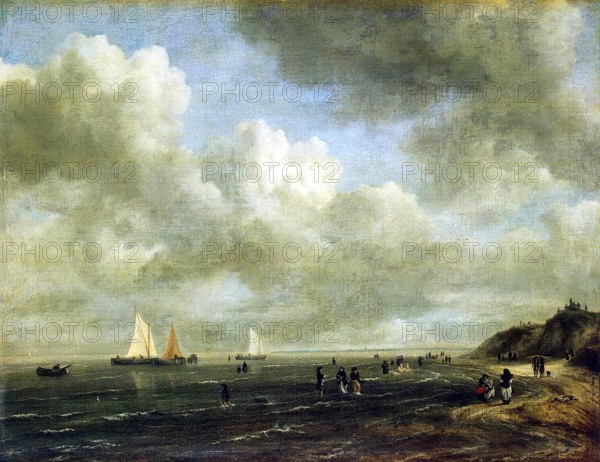 Seashore, 1676. Creator: Jacob van Ruisdael.