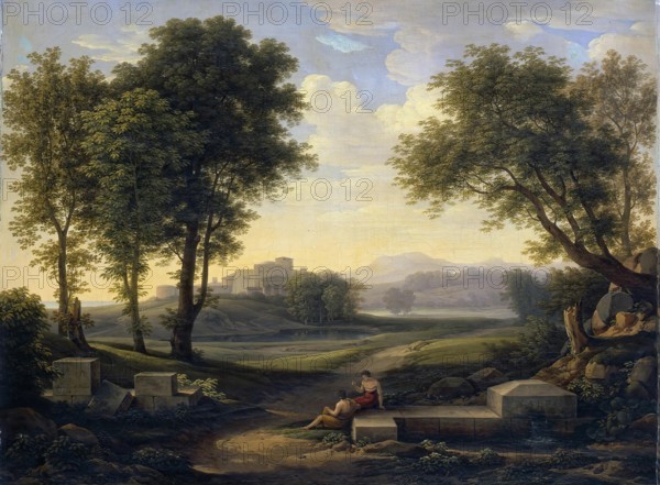 Ideal Landscape, 1810. Creator: Johann Christian Reinhart.