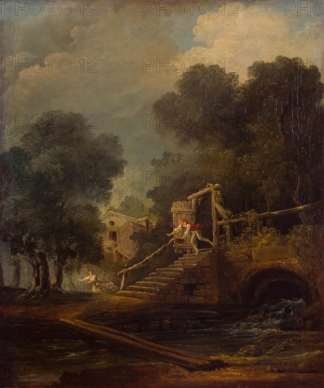 Flight of Galatea, 1780. Creator: Hubert Robert.