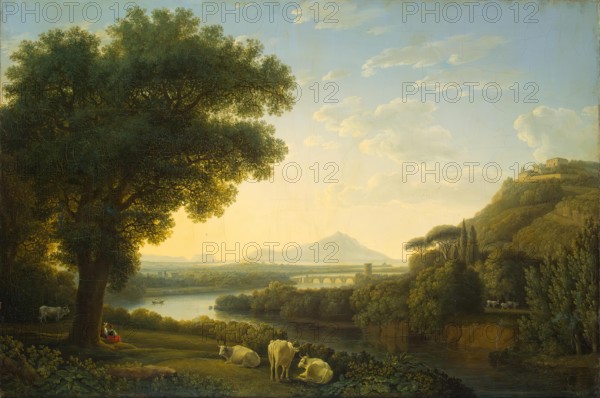 Italian Landscape, 1795. Creator: Jacob Philip Hackert.