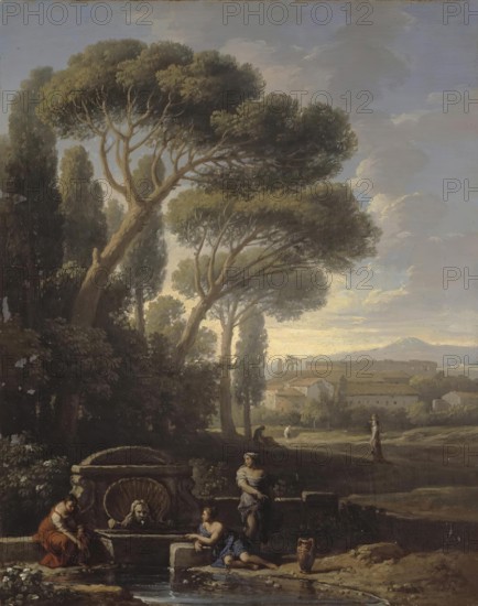 Landscape in Latium, 1739. Creator: Jan Frans van Bloemen.
