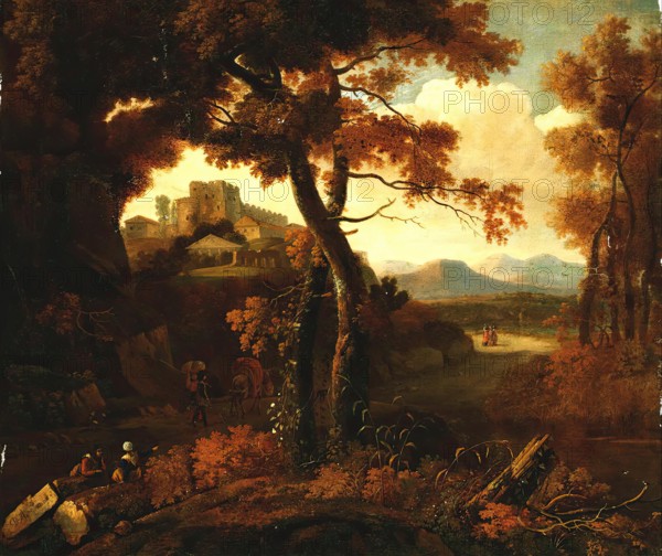 Landscape with Trees, 1678. Creator: Bartholomeus Appelman.