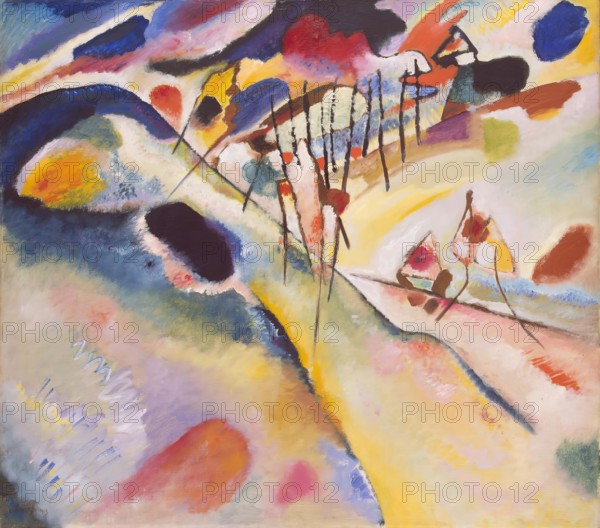 Landscape, 1913. Creator: Vassily Kandinsky.
