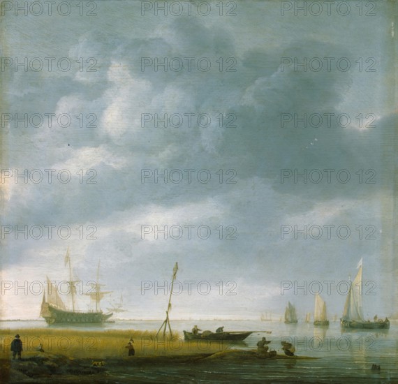 Seashore, 1630. Creator: Simon de Vlieger.
