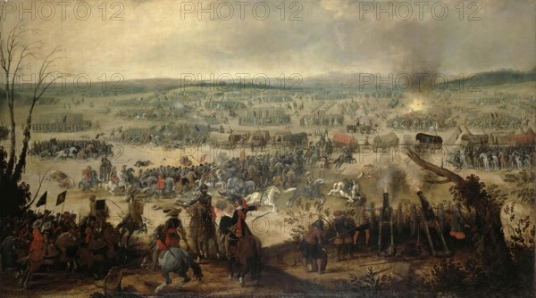 Battle of Vimpfen on 6 May 1622, 1634. Creator: Sebastian Vrancx.